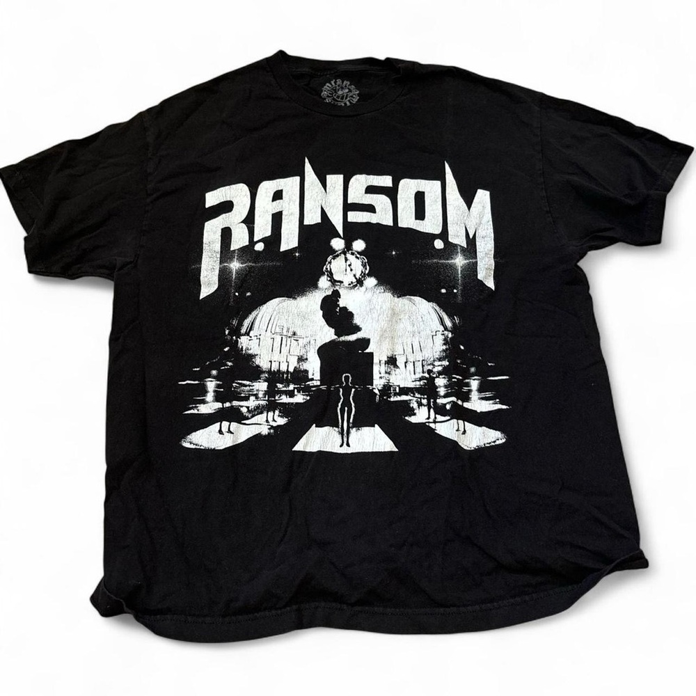 Ransom Black Short Sleeve Graphic Tee